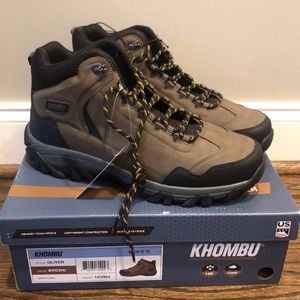 NIB Khombu Oliver Hiking Boots Brown 13